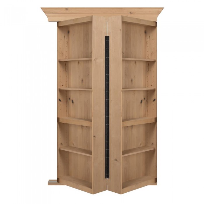 Bi Folding Knotty Alder Surface Mount Bi Folding Knotty Alder Surface Mount