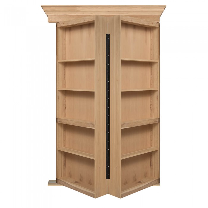 Bi Folding Hickory Surface Mount Bi Folding Hickory Surface Mount