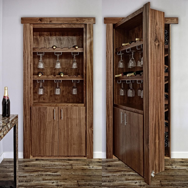 Wine Rack Door Murphy Door Inc.