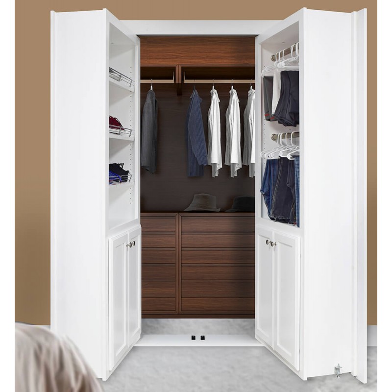 French Style Closet Door (Reversed) Murphy Door Inc.